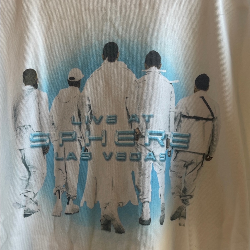 Backstreet Boys White Graphic Short Sleeve Shirt - Picture 4 of 4